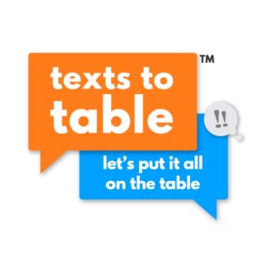 Texts to Table logo